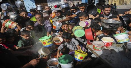 حشد بمناسبة شهر رمضان تدعو لتحرك دولي وإنساني عاجل لوقف الإبادة الجماعية واغاثة سكان غزة